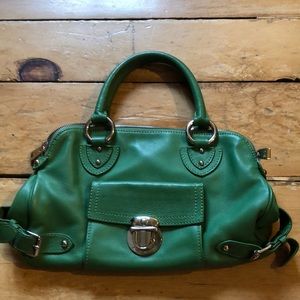 Marc Jacobs Green Leather Handbag